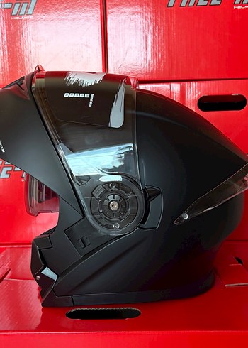 Siyah kadın motosiklet kaskı - Görsel 2