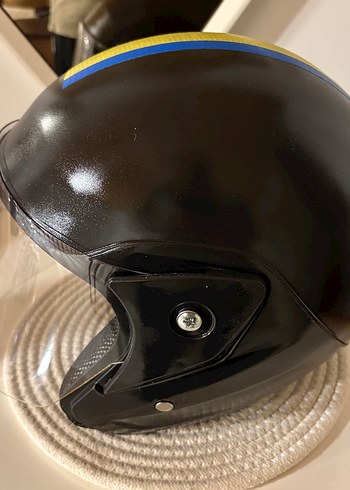 Siyah Motosiklet Kaskı - Görsel 5