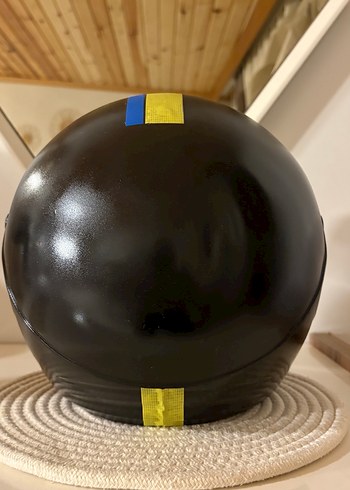 Siyah Motosiklet Kaskı - Görsel 4