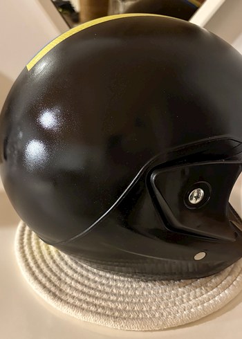 Siyah Motosiklet Kaskı - Görsel 3