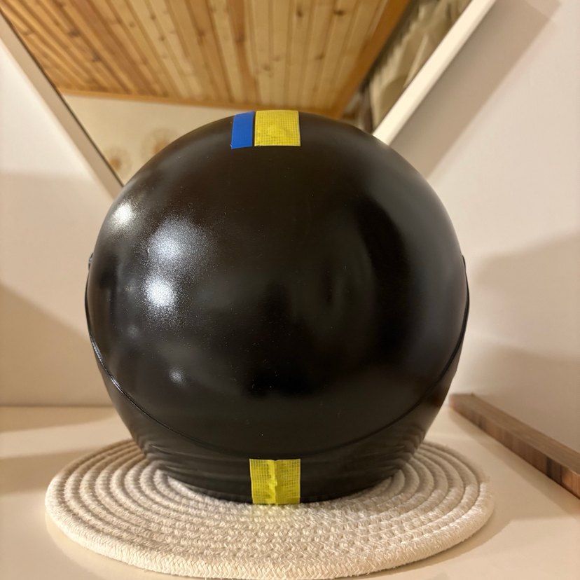 Siyah Motosiklet Kaskı - Görsel 4