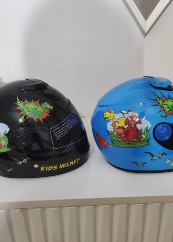 Renkli Baskılı Seramik Motosiklet Kaskı - Görsel 5