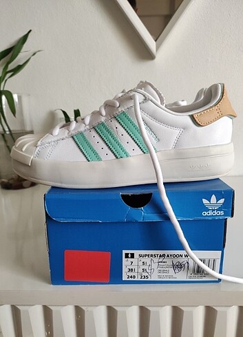 38,5 Beden Adidas superstar ayoon kadın spor ayakkabı 