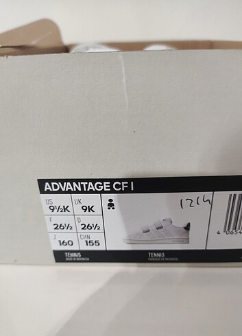 26 Beden Adidas çocuk ayakkabı