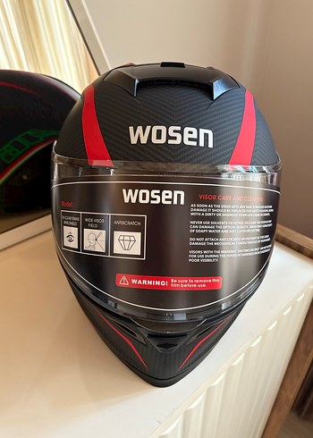 Çene açılır kask - Görsel 9