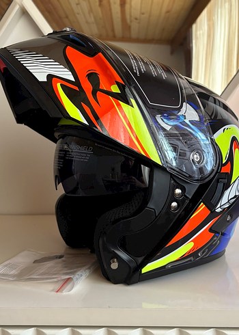 Çene açılır kask - Görsel 2