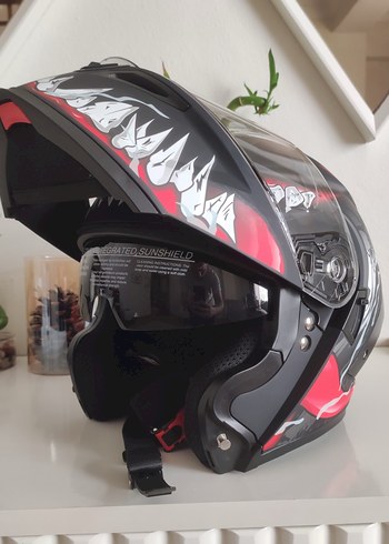 Çene açılır kask - Görsel 10