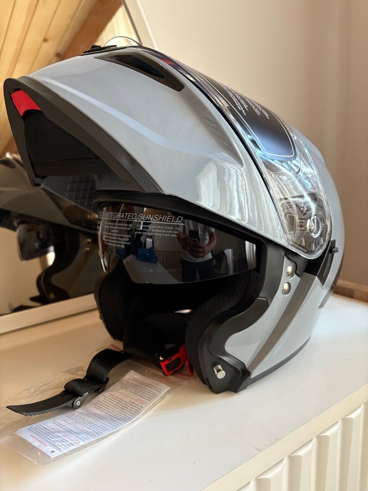 Çene açılır kask - Görsel 4