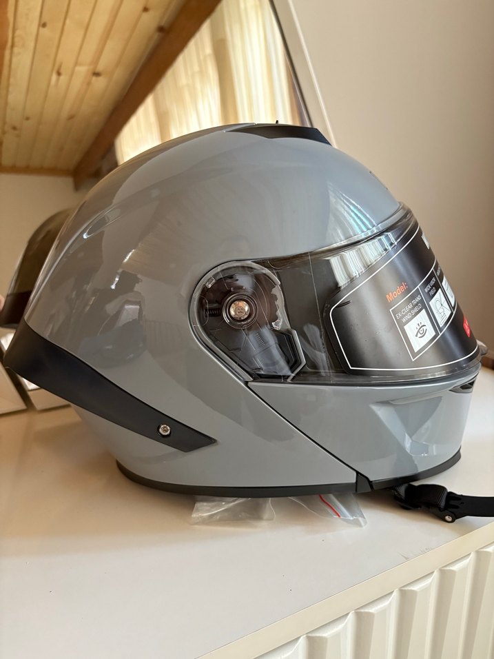 Çene açılır kask - Görsel 5