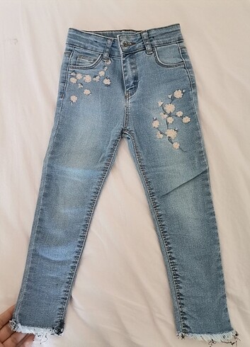 Kız Çocuk kot pantolon  - Görsel 2
