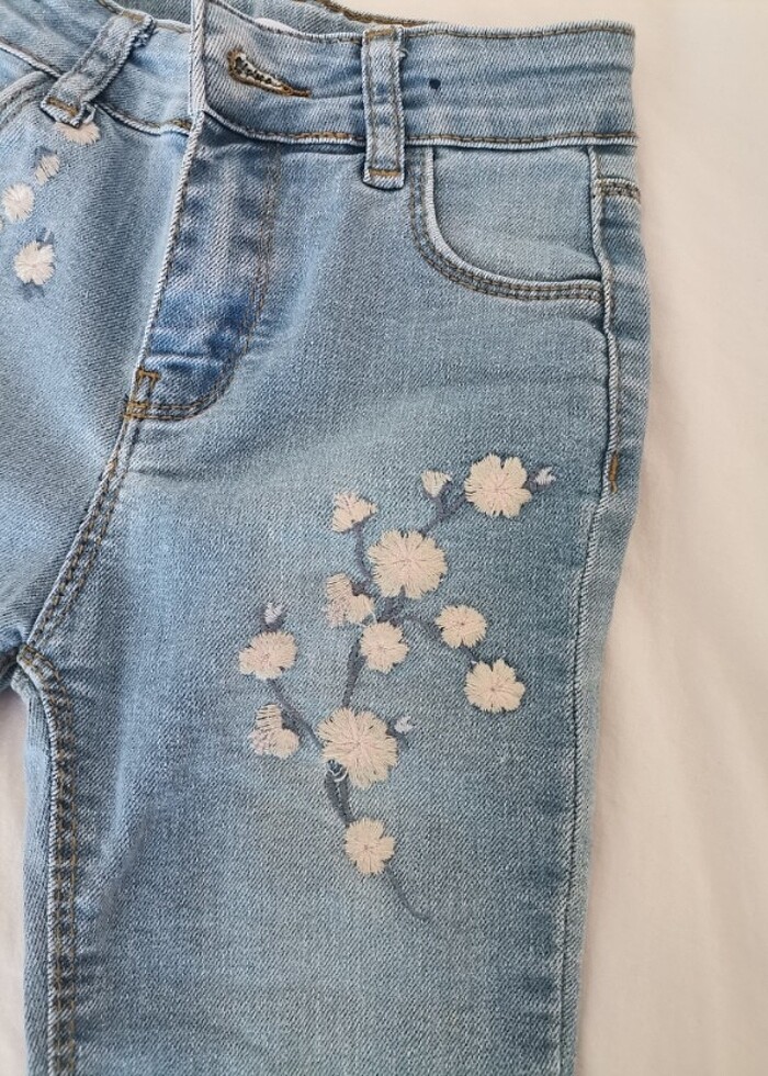 Kız Çocuk kot pantolon  - Görsel 4