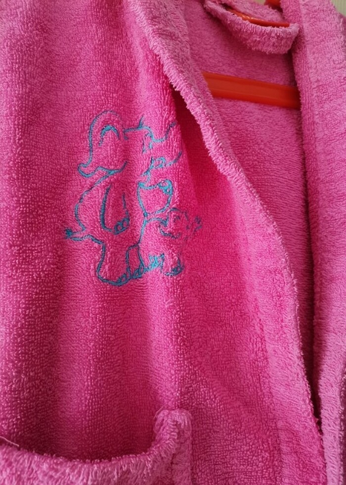 Kız Çocuk Bornoz  - Görsel 4