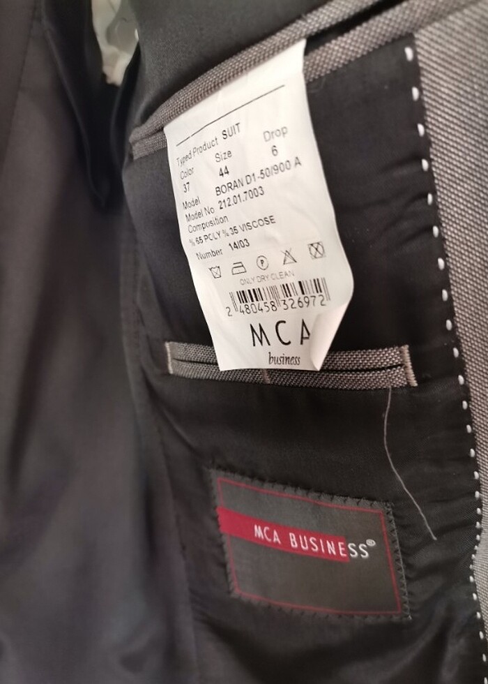 Erkek takım elbise  - Görsel 2