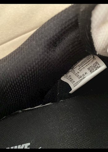 37 Beden siyah Renk NİKE DUNK LOW PANDA