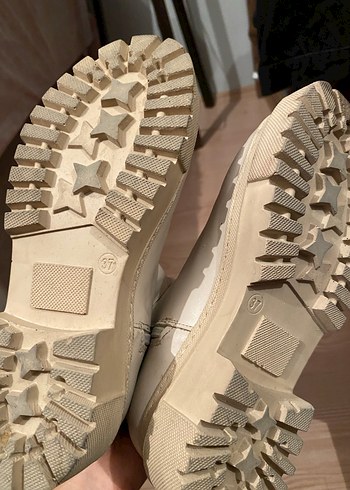 Krem Rengi Çizme(37) - Görsel 3