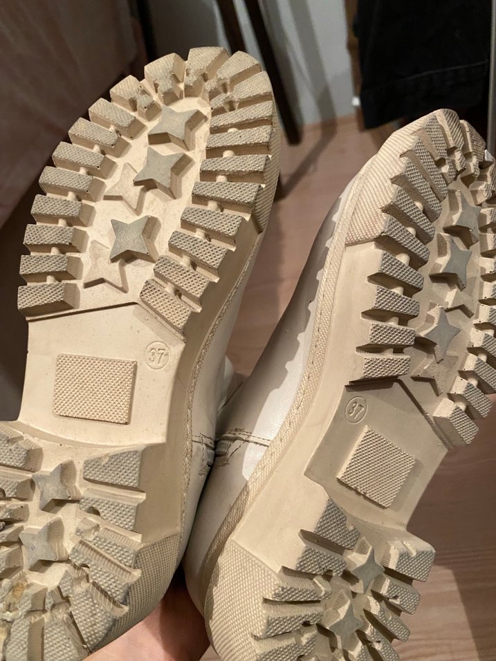 Krem Rengi Çizme(37) - Görsel 3