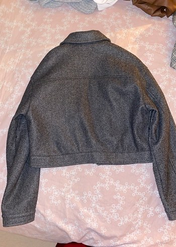 Bershka gri ceket s beden - Görsel 3