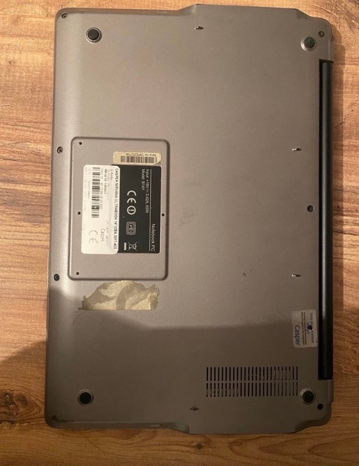 Gri Casper Laptop - Görsel 5