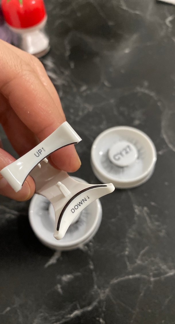 CY27 Gri Takma Kirpik Seti - Görsel 2