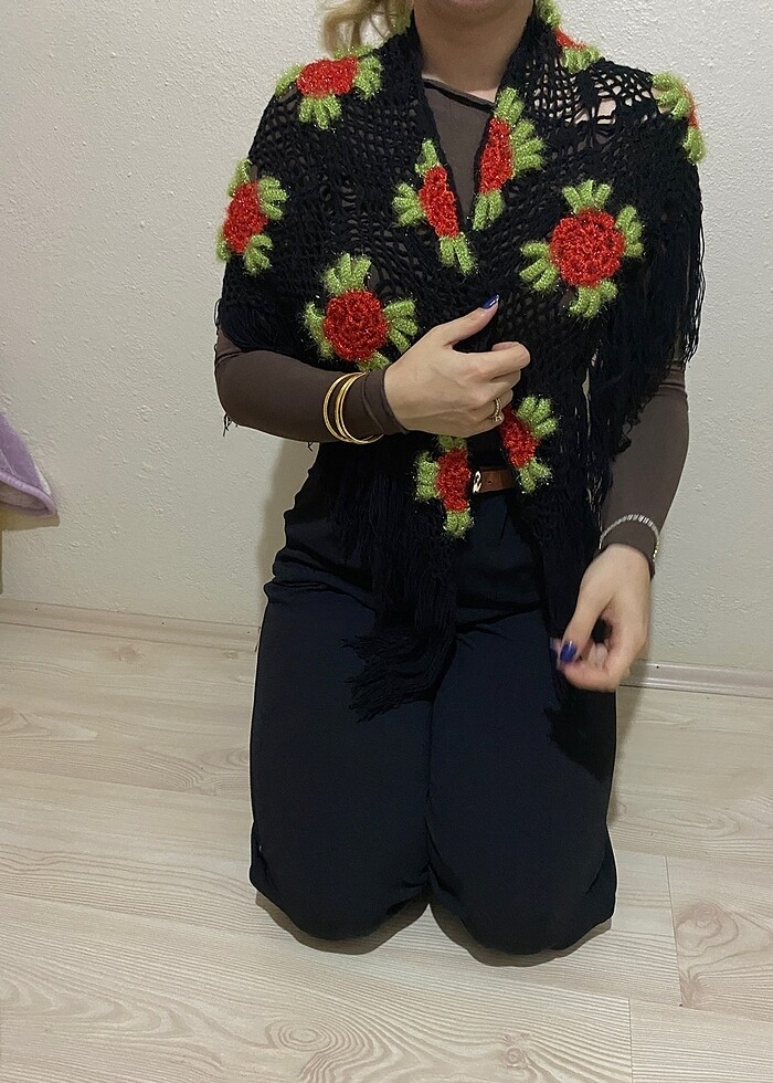 Şal el örgüsü - Görsel 3