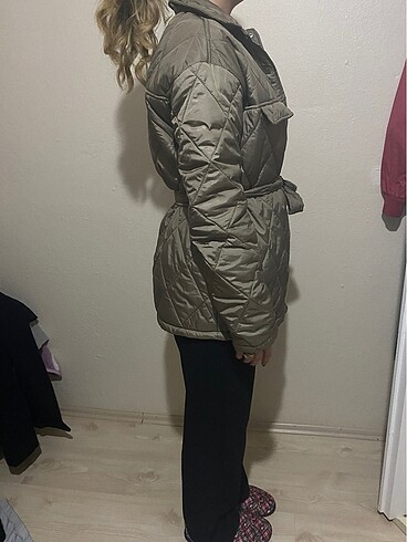 Yeşil mont - Görsel 5