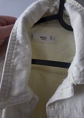 Sarı kot ceket - Görsel 3