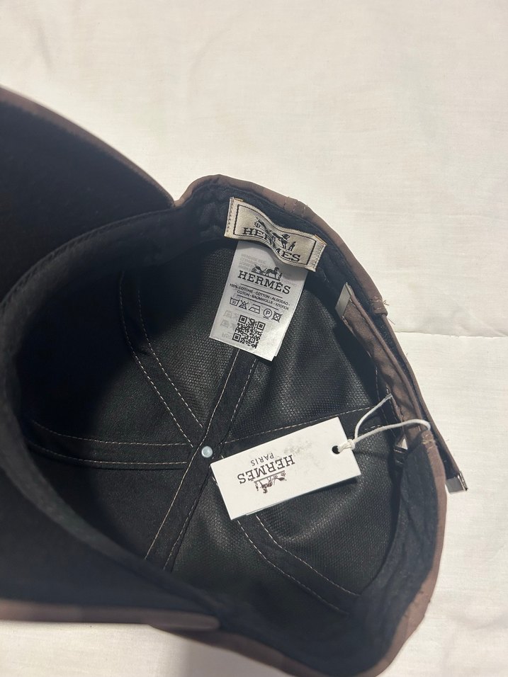 HERMES H LOGOLU BASEBALL CAP - Görsel 2
