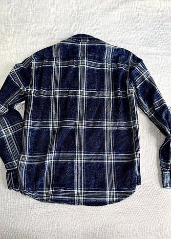 REPLAY Lacivert Ekose Uzun Kollu Gömlek - Görsel 6