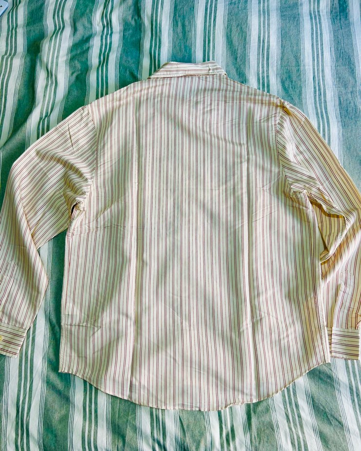 ZARA Düğmeli, Baskılı, Uzun Kollu Erkek Gömlek - Görsel 5