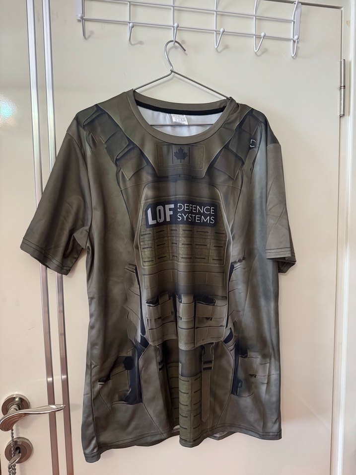 LOF Defence Systems Baskılı Erkek Tişört - Görsel 2