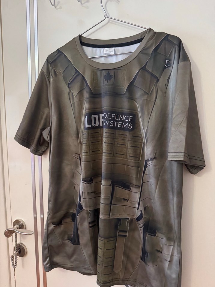 LOF Defence Systems Baskılı Erkek Tişört - Görsel 3