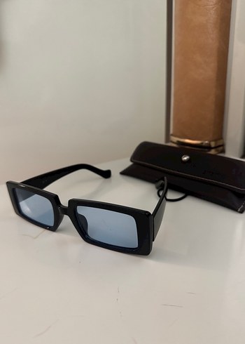 Siyah Kadın Dikdörtgen Gözlük - Görsel 6