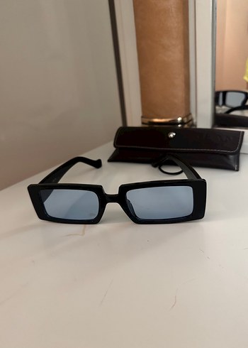 Siyah Kadın Dikdörtgen Gözlük - Görsel 5