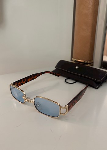 Klasik Altın Kadın Gözlüğü - Görsel 5