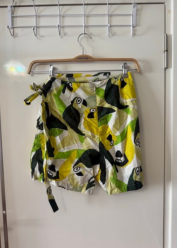 Bohem Tarz Mini Bağlamalı Hamile Eteği - Görsel 4