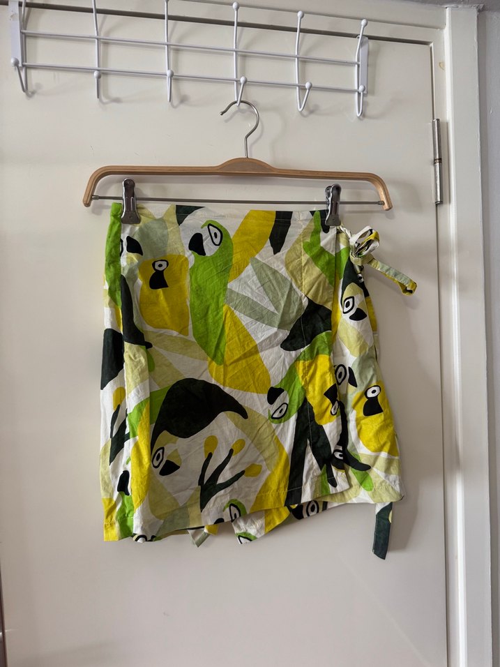 Bohem Tarz Mini Bağlamalı Hamile Eteği - Görsel 2