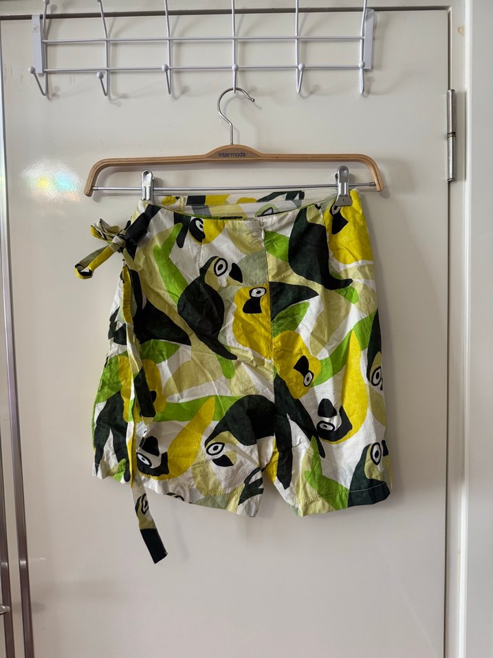 Bohem Tarz Mini Bağlamalı Hamile Eteği - Görsel 4