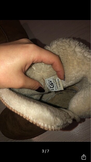 36 Beden Ugg bot kahverengi