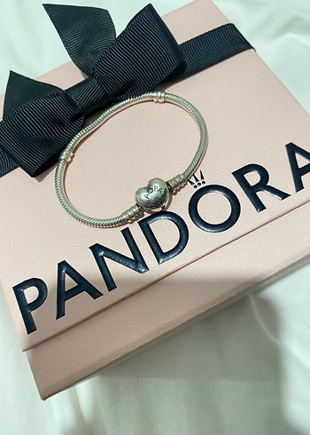 Pandora Pembe Kurdele Detaylı Bileklik - Görsel 3