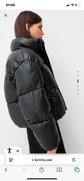 xs Beden Bershka mont