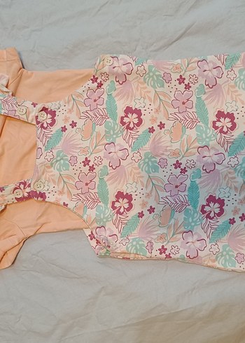 Kız Çocuk Çok Renkli Bohem Desenli Kolsuz Bluz - Görsel 3