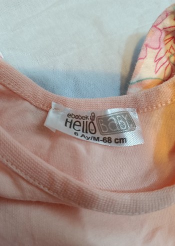 Kız Çocuk Çok Renkli Bohem Desenli Kolsuz Bluz - Görsel 5