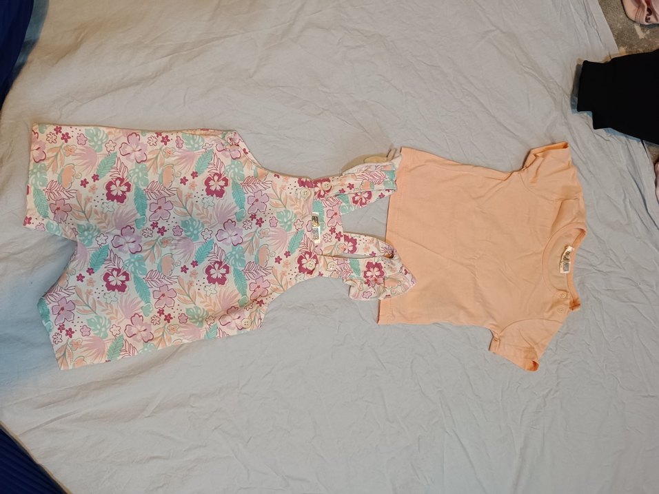 Kız Çocuk Çok Renkli Bohem Desenli Kolsuz Bluz - Görsel 2