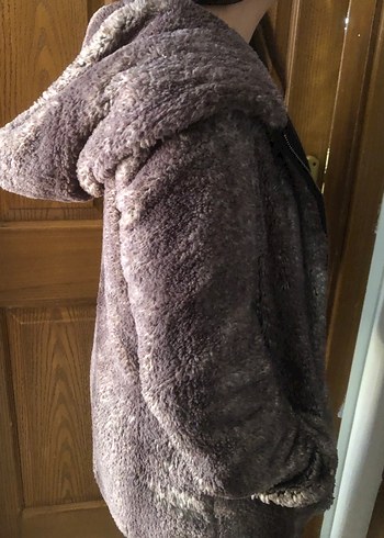 s Beden çeşitli Renk Pull&Bear kahve rengi Midi Kürk Detaylı Mont