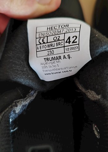 Siyah Bağcıklı Erkek Kauçuk Bot - Görsel 3