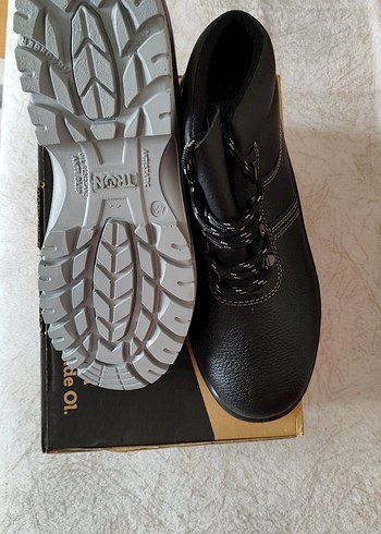 Siyah Bağcıklı Erkek Kauçuk Bot - Görsel 4