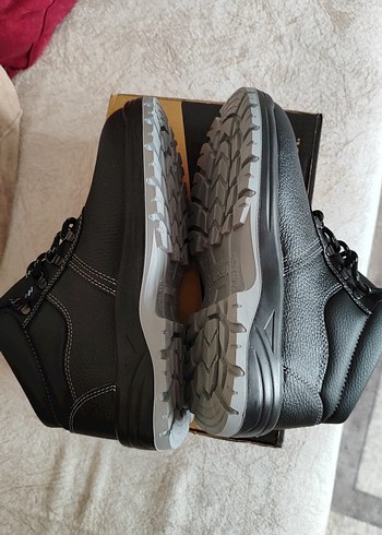 Siyah Bağcıklı Erkek Kauçuk Bot - Görsel 5