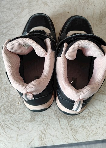 Gri Kız Çocuk Street Wear Bot - Görsel 3