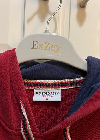 Erkek Polo Kapüşonlu Uzun Kollu Sweatshirt - Görsel 4