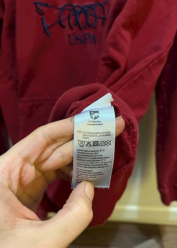 Erkek Polo Kapüşonlu Uzun Kollu Sweatshirt - Görsel 2